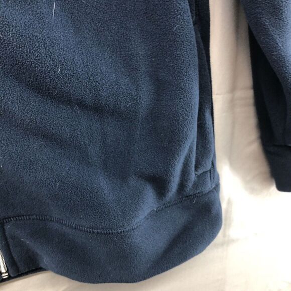 Tommy Hilfiger Sport Navy Blue Long Sleeve Fill Zip Jacket Size L Mens - Picture 3 of 12